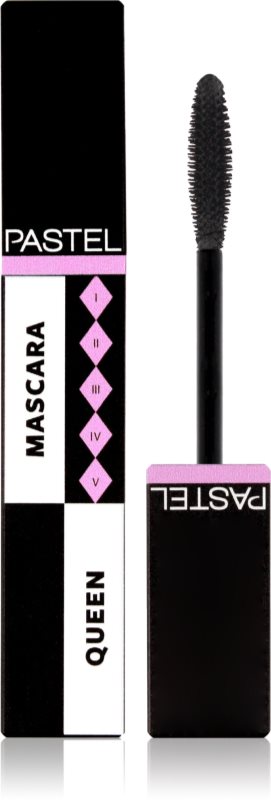 Pastel Queen Mascara Mascara pentru volum si lungire culoare Black 7.14 ml