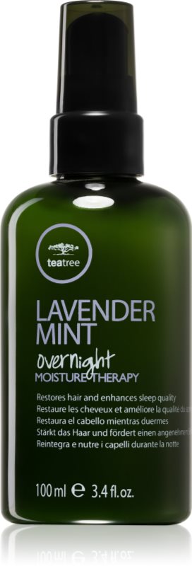 Paul Mitchell Tea Tree Lavender Mint tratament de noapte intensiv pentru păr uscat și deteriorat 100 ml