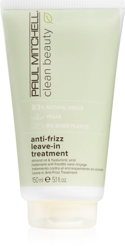Paul Mitchell Clean Beauty Anti-Frizz balsam fără clătire, cu efect de netezire pentru par indisciplinat 150 ml