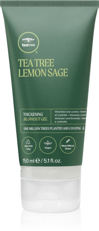 Paul Mitchell Tea Tree Lemon Sage Thickening Blowout Gel styling gel pentru păr cu volum 150 ml