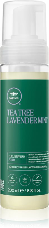 Paul Mitchell Lavender Mint Curl Refresh Foam spuma pentru par ondulat si cret 200 ml