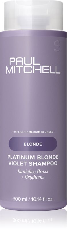 Paul Mitchell Blonde Platinum Blonde Violet Shampoo sampon violet pentru părul blond şi gri 300 ml