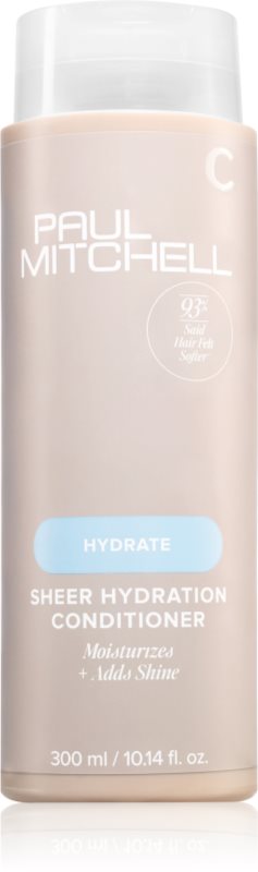Paul Mitchell Hydrate Sheer Hydration Conditioner balsam ofera hidratare si stralucire 300 ml