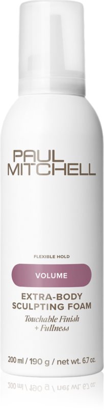 Paul Mitchell Volume Extra-Body Sculpting Foam spumă de styling pentru volum și strălucire 200 ml