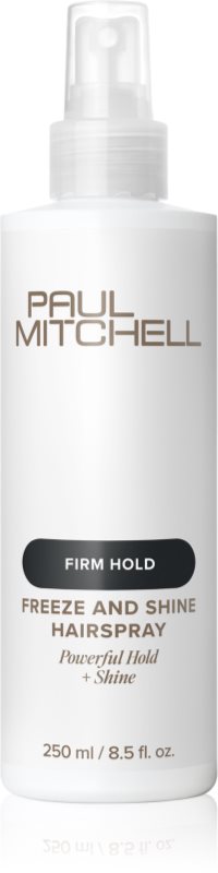 Paul Mitchell Firm Hold Freeze and Shine Hairspray fixativ pentru par aspru. 250 ml