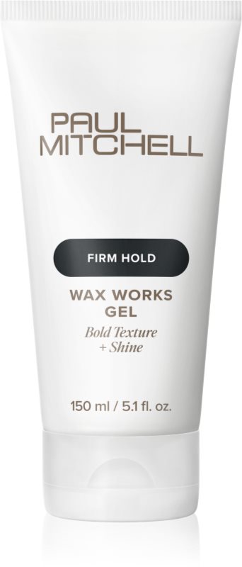 Paul Mitchell Firm Hold Wax Works Gel gel de par pentru o stralucire puternica 150 ml