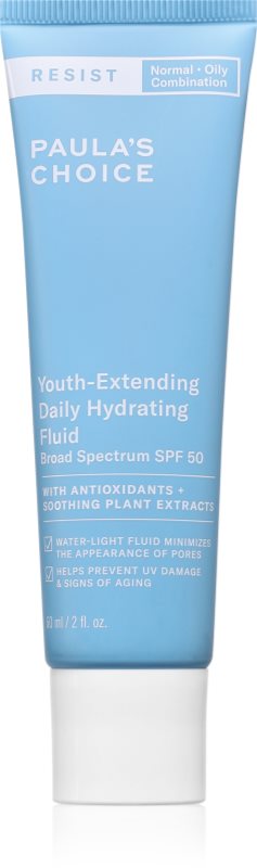 Paula's Choice Resist Youth-Extending Daily Hydrating Fluid SPF 50 Ser pentru hidratare si protectie SPF 50 60 ml