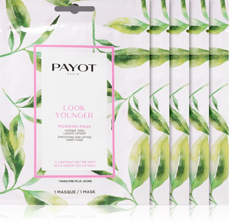 Payot Morning Mask Look Younger mască textilă cu efect de lifting