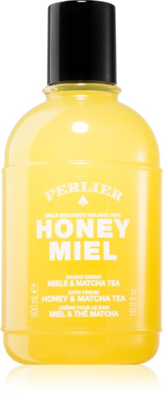 Perlier Honey Miel Honey & Matcha Tea cremă de duș și baie 500 ml