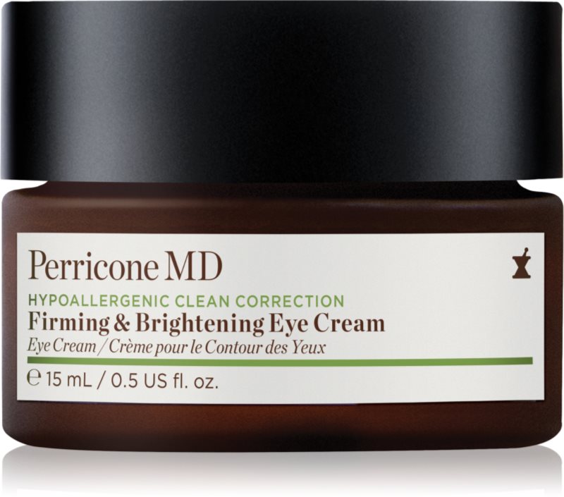 Perricone MD Hypoallergenic Clean Correction Eye Cream hidratare și strălucire pentru pleoape și pungile de sub ochi 15 ml