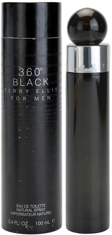 Perry Ellis 360° Black Eau de Toilette pentru bărbați 100 ml