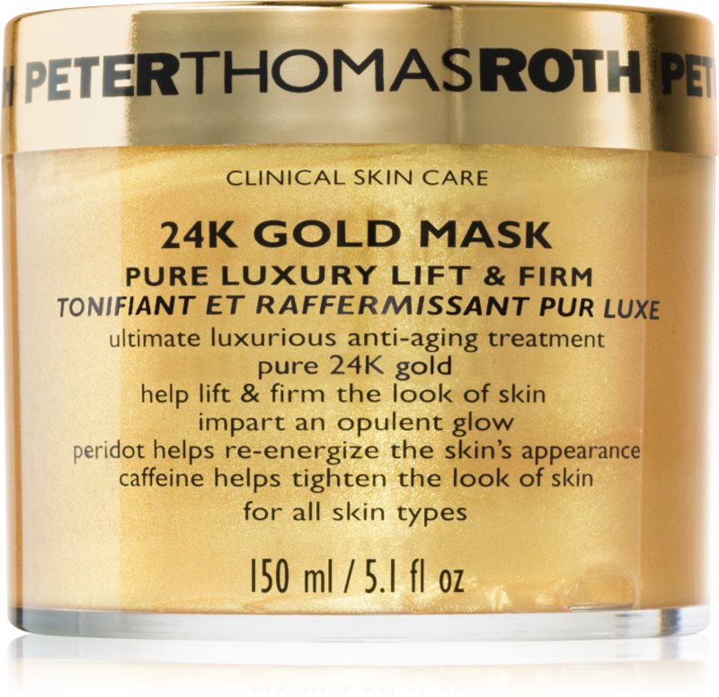 Peter Thomas Roth 24K Gold Mask masca faciala de lux pentru fermitate cu efect lifting