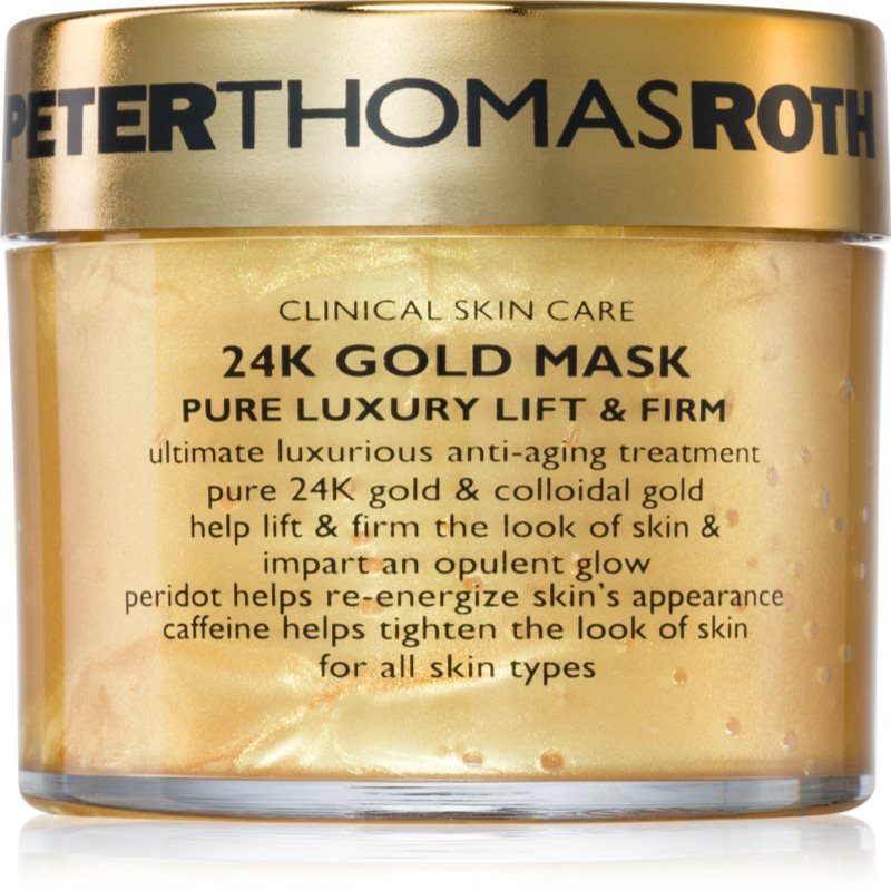 Peter Thomas Roth 24K Gold Mask masca faciala de lux pentru fermitate cu efect lifting