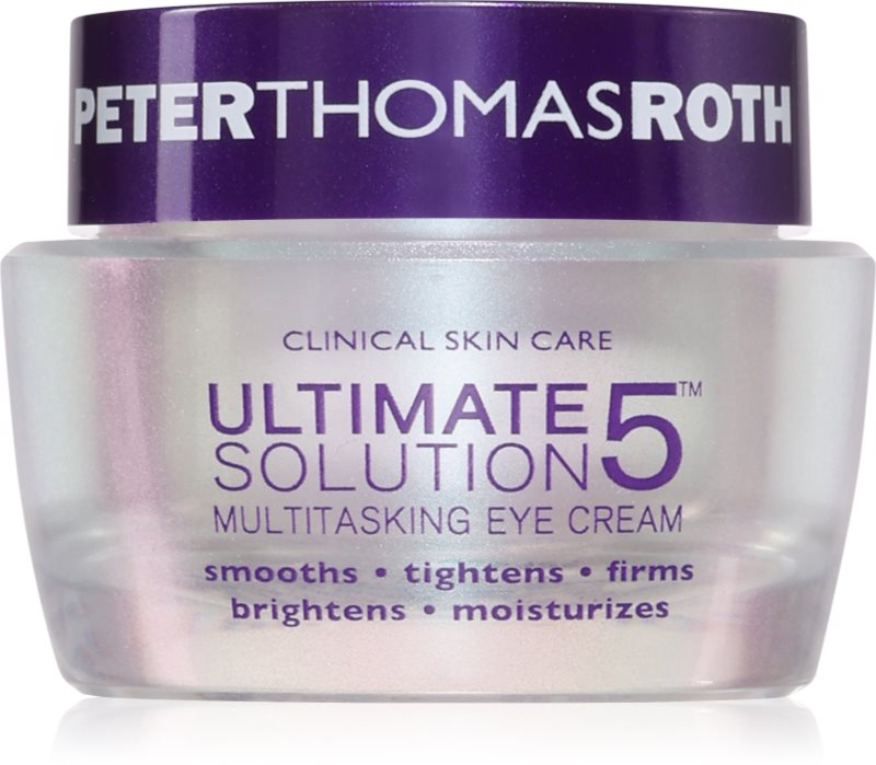 Peter Thomas Roth Ultimate Solution 5 Multitasking Eye Cream crema bogat hidratanta pentru ochi 15 ml