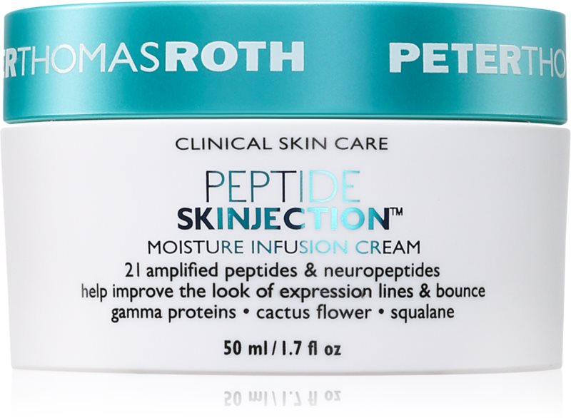Peter Thomas Roth Peptide Skinjection™ Moisture Infusion Cream Refillable crema hidratanta de ingrijire cu peptide reîncărcabil 50 ml