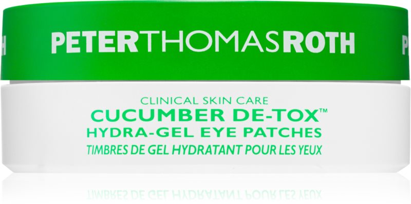 Peter Thomas Roth Cucumber De-Tox Hydra-Gel Eye Patches Masca gel hidratanta pentru ochi 30 buc