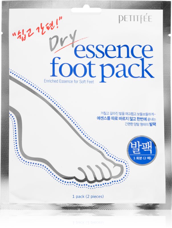 Petitfée Dry Essence Foot Pack masca hidratanta pentru picioare 2 buc