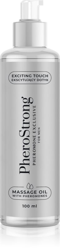 PheroStrong Exclusive for Men ulei de masaj cu feromoni pentru bărbați 100 ml