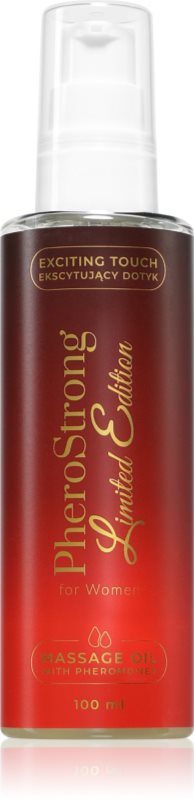 PheroStrong Massage Oil With Pheromones ulei de masaj cu feromoni pentru femei Limited Edition 100 ml