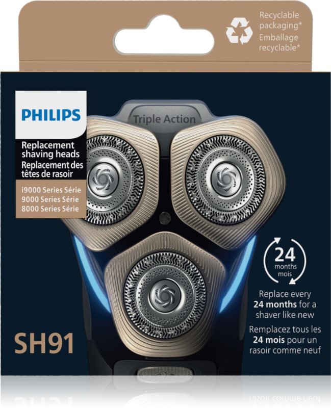 Philips Series 9000 SH91/50 Capete de bărbierit de înlocuire 1 buc