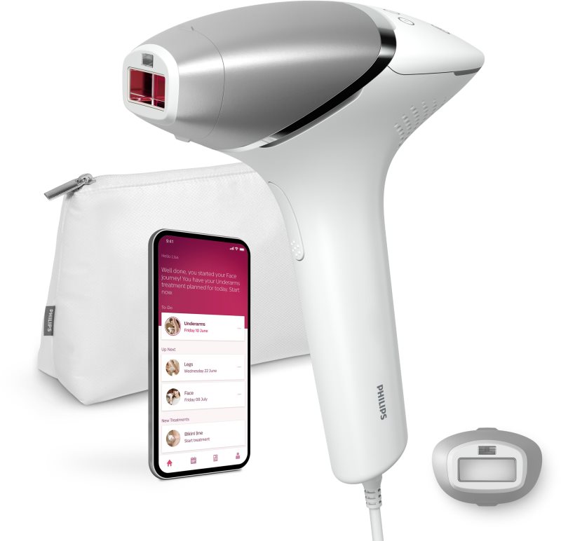 Philips Lumea IPL 8000 BRI940/00 dispozitiv inteligent IPL pentru îndepărtarea firelor de păr 1 buc