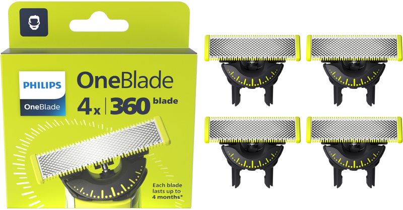 Philips OneBlade 360 QP440/50 rezerva Lama for Philips OneBlade 4 buc