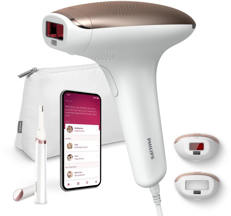 Philips Lumea IPL 7000 BRI921/00 epilator IPL pentru corp, față, zona inghinală și axile + aparat de tuns și stilizare 1 buc