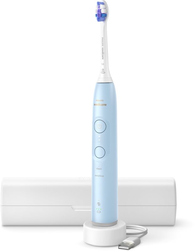 Philips Sonicare 6100 HX7406/02 periuta de dinti electrica sonica Light Blue 1 buc