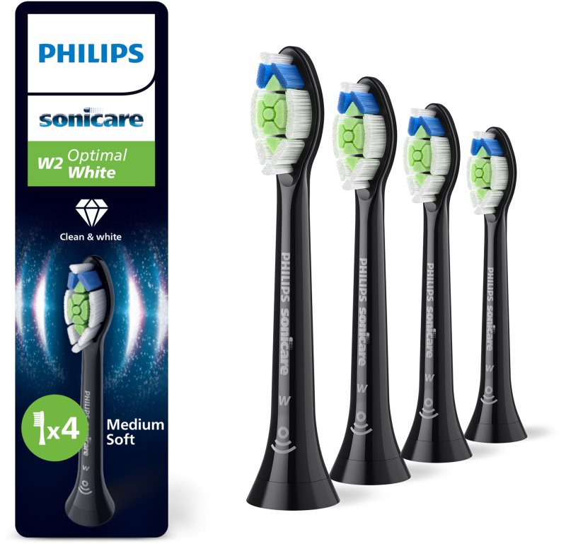 Philips Sonicare Optimal White HX6064/88 capete de schimb pentru periuta de dinti 4 buc