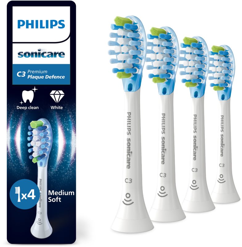 Philips Sonicare Premium Plaque Defense HX9044/87 capete de schimb pentru periuta de dinti 4 buc