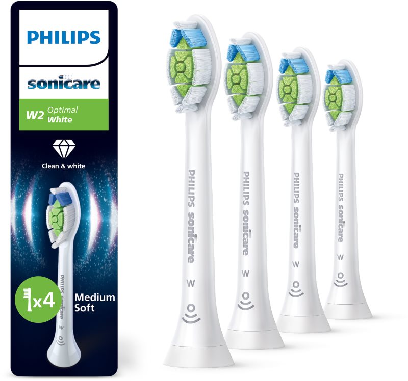 Philips Sonicare Optimal White HX6064/87 capete de schimb pentru periuta de dinti 4 buc