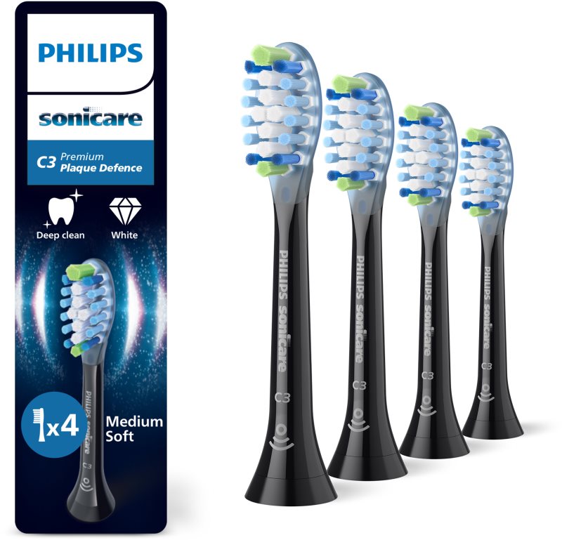 Philips Sonicare Premium Plaque Defense HX9044/88 capete de schimb pentru periuta de dinti 4 buc