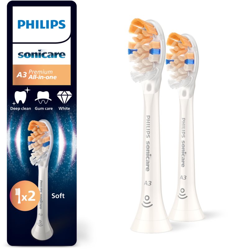 Philips Sonicare Premium All-in-One HX9092/87 capete de schimb pentru periuta de dinti White 2 buc