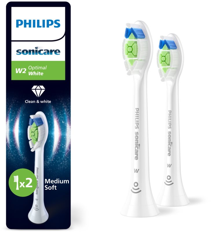 Philips Sonicare Optimal White HX6062/87 capete de schimb pentru periuta de dinti 2 buc