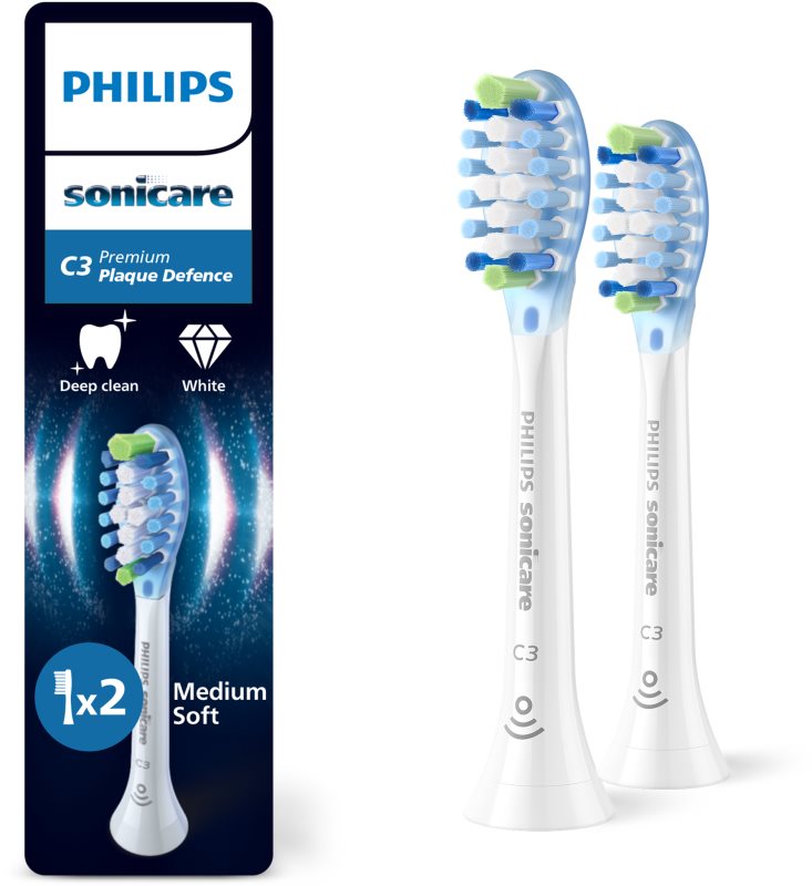 Philips Sonicare Premium Plaque Defense HX9042/87 capete de schimb pentru periuta de dinti 2 buc