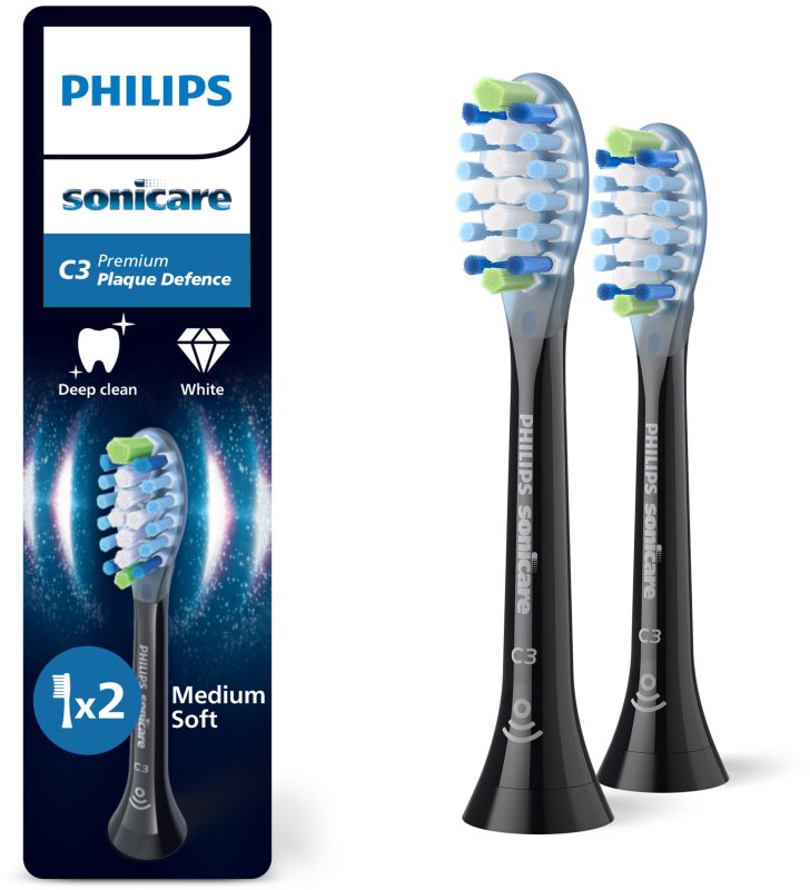 Philips Sonicare Premium Plaque Defense HX9042/88 capete de schimb pentru periuta de dinti 2 buc