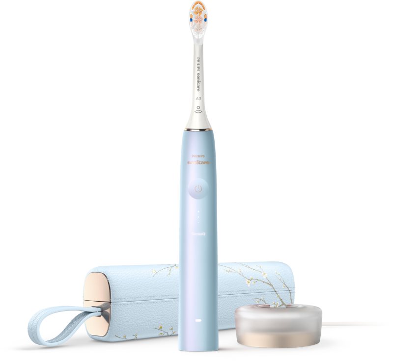 Philips Sonicare 9900 DiamondClean Prestige Limited Edition HX9997/32 periuta de dinti electrica sonica cu aplicație Baby Blue 1 buc