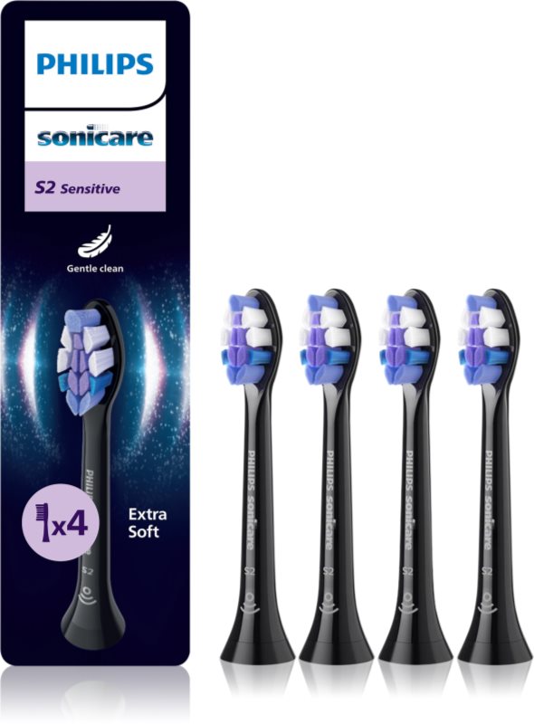 Philips Sonicare Sensitive HX6054/88 capete de schimb pentru periuta de dinti 4 buc
