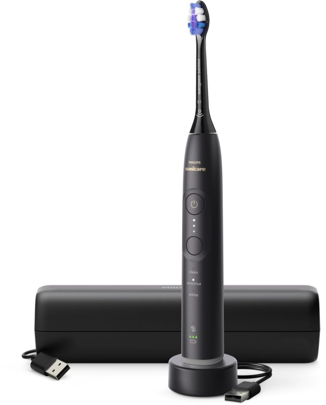 Philips Sonicare 6500 HX7411/10 periuta de dinti electrica sonica Black 1 buc