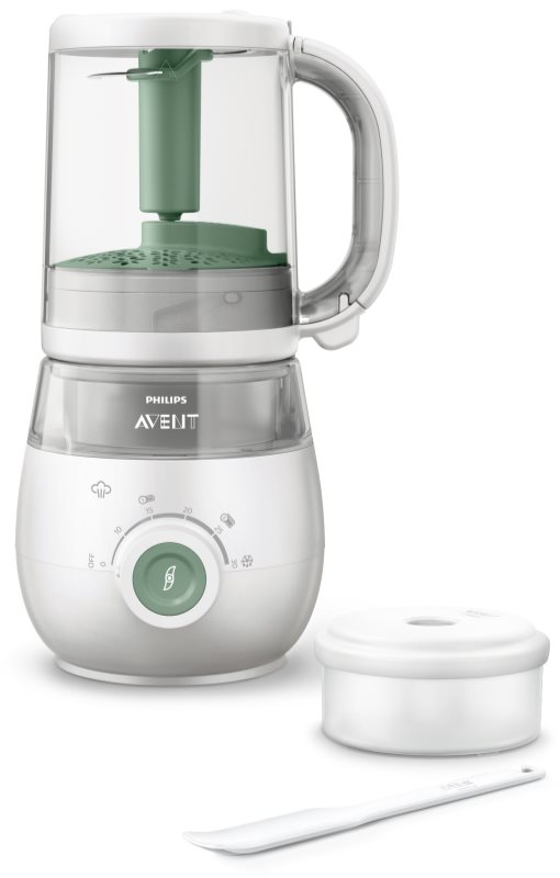 Philips Avent Baby Food Maker 4in1 SCF885/01 oală de gătit cu aburi și blender 4 in 1 1 buc