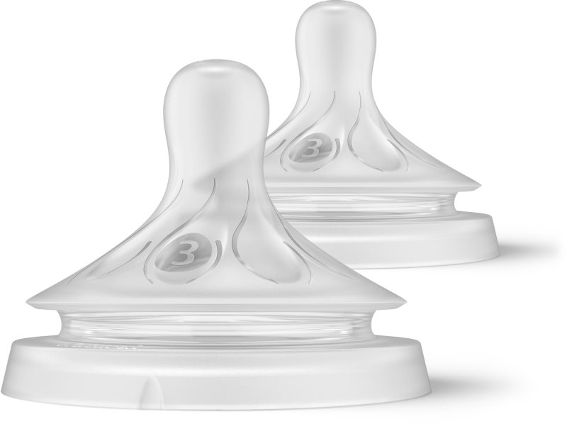 Philips Avent Natural Response SCY963/02 tetină pentru biberon 3-6 m 2 buc