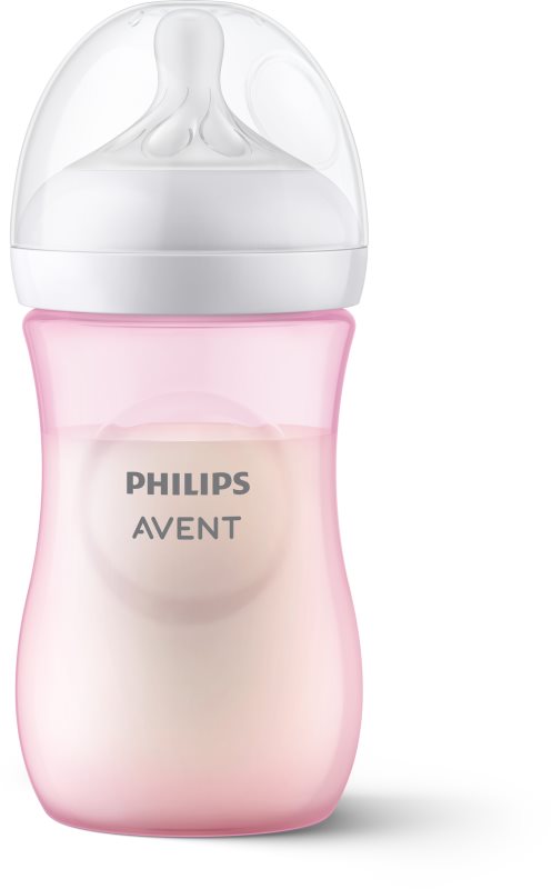 Philips Avent Natural Response SCY903/11 biberon pentru sugari 3-6 m Pink 260 ml