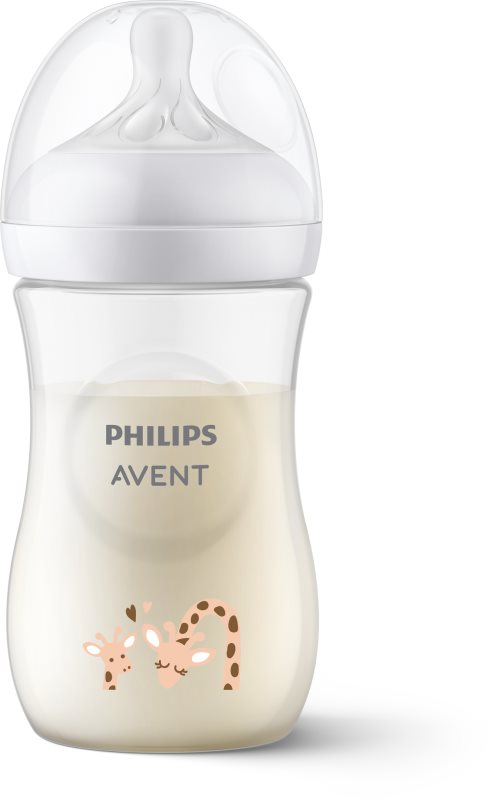 Philips Avent Natural Response SCY903/66 biberon pentru sugari 3-6 m Giraffe 260 ml