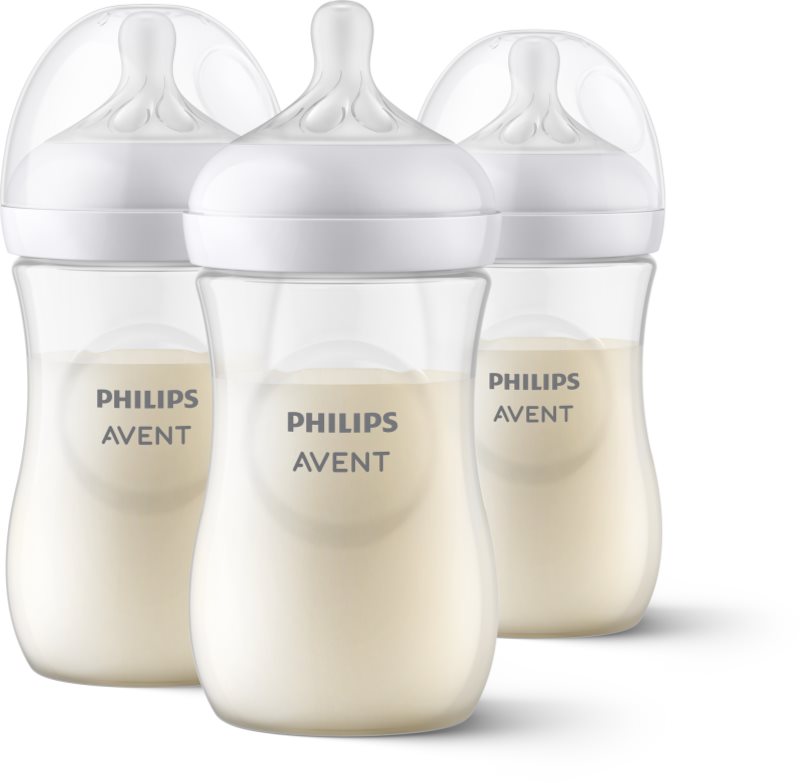 Philips Avent Natural Response SCY903/03 biberon pentru sugari 3-6 m 3x260 ml