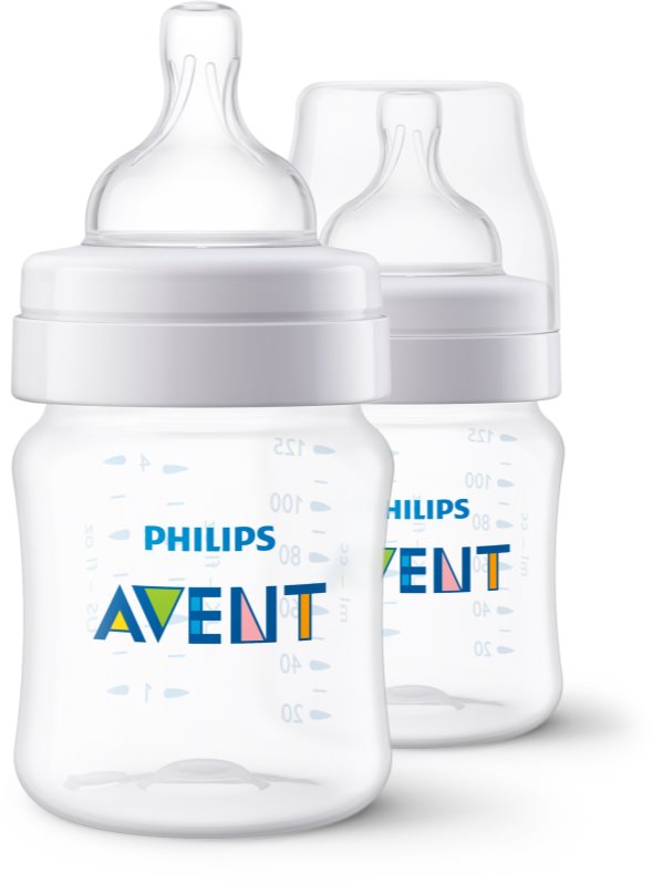Philips Avent Anti-colic SCY100/02 biberon pentru sugari anti-colici 1 m+ 2x125 ml