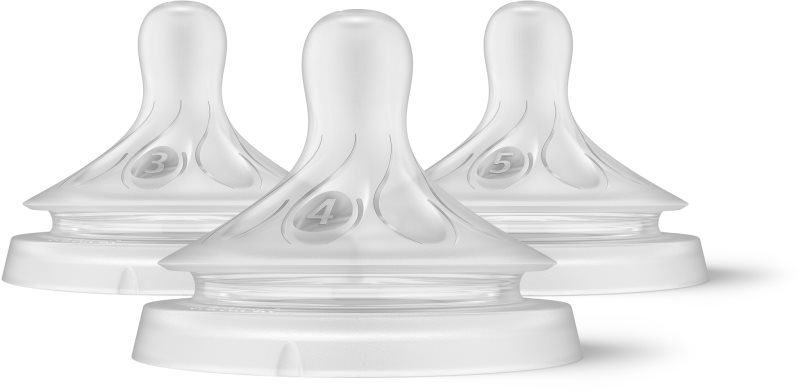 Philips Avent Natural Response SCY960/03 tetină pentru biberon amestec 3-6 m; 2x 6 m+ 3 buc