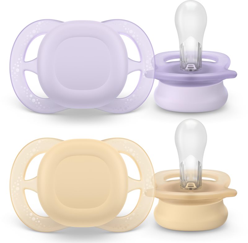 Philips Avent Ultrastart SCF075/11 0-2 m suzetă Girl 2 buc