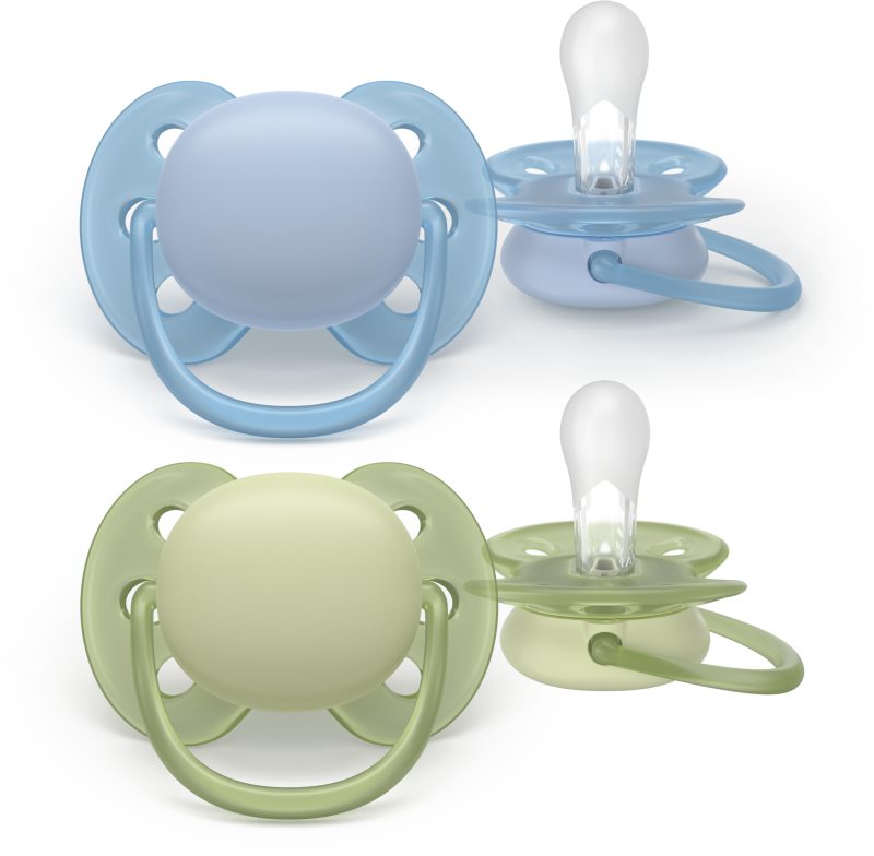 Philips Avent Ultrasoft SCF091/37 0-6 m suzetă Boy 2 buc