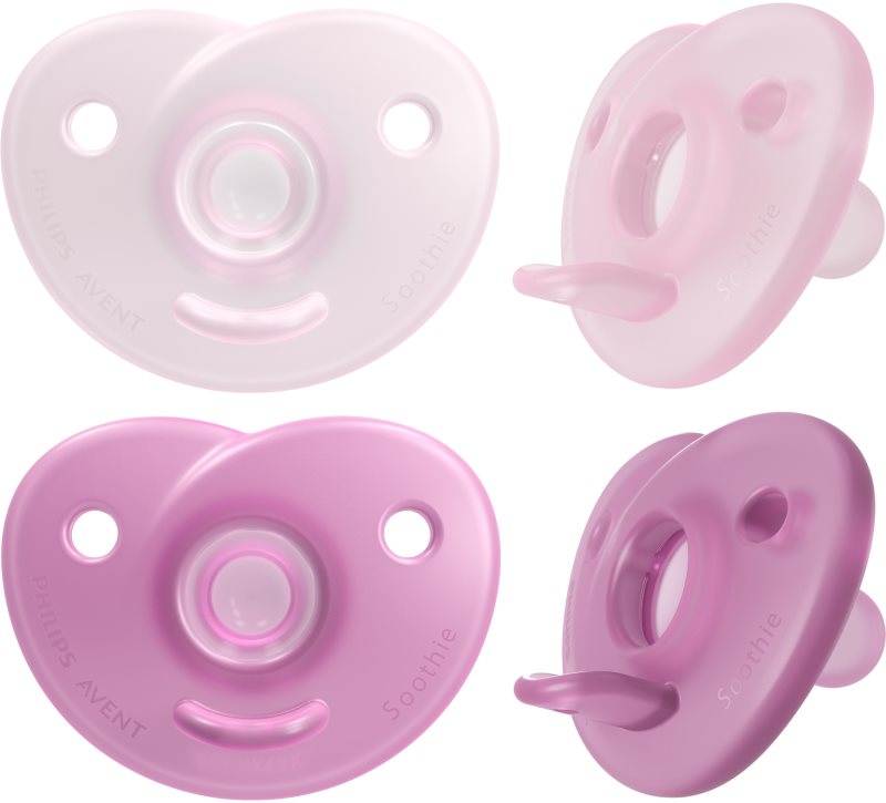 Philips Avent Soothie SCF099/27 0-6 m suzetă Girl 2 buc