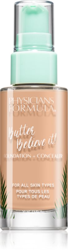 Physicians Formula Butter Believe It! Machiaj si anticearcan cremos intr-unul singur culoare Light-to-Medium 30 ml